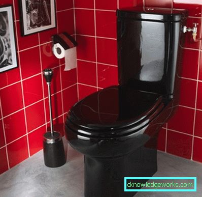 Черни тоалетни: настоящи тенденции в дизайна