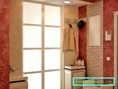 Декоративна мазилка в коридора - 120 вътрешни снимки Декоративна мазилка в коридора - 120 вътрешни снимки