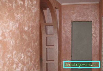 Декоративна мазилка в коридора - 120 вътрешни снимки Декоративна мазилка в коридора - 120 вътрешни снимки