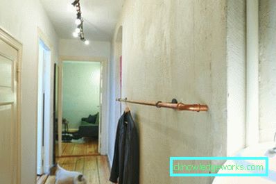 Декоративна мазилка в коридора - 120 вътрешни снимки Декоративна мазилка в коридора - 120 вътрешни снимки