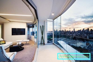 Дизайн на балкона - 100 снимки на най-добрите дизайнерски решения