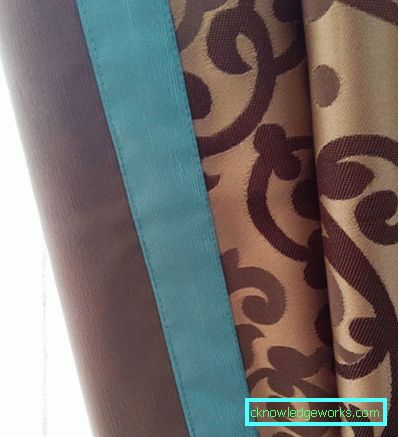 Шоколадови завеси - снимки на най-добрите примери за дизайн на завесите