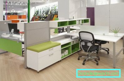 Офис мебели - преглед на възможностите за дизайн на мебели в офиса (88 снимки)