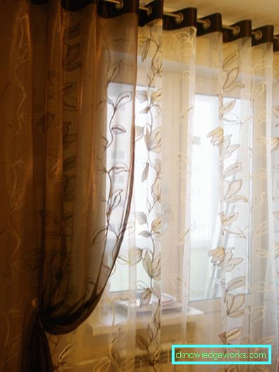 Завеси за пердета - Как да направим стилен и уютен дизайн (105 снимки) \ t