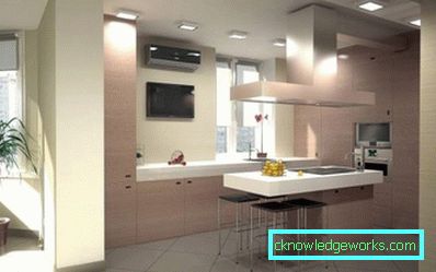 Дизайн кухня-дневна от 20 квадратни метра. m Дизайн кухня-дневна от 20 квадратни метра. m