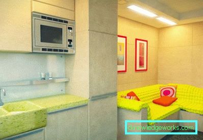 Кухненски дизайн дневна 13 кв.м.