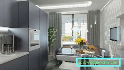 Кухненски дизайн с прозорец - 50 вътрешни снимки
