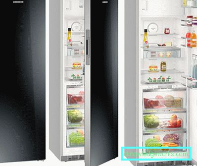 Хладилници с черно стъкло Хладилници с черно стъкло