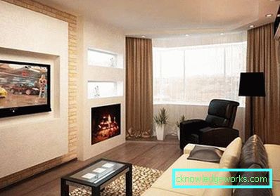 Вътрешна дневна от 20 кв.м. в апартамента (50 снимки)