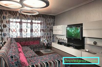 Вътрешна дневна от 20 кв.м. в апартамента (50 снимки)
