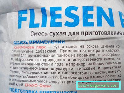 Knauf лепило: вариации и приложения Knauf лепило: вариации и приложения