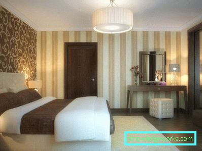 345-Комбиниране на тапети в спалнята