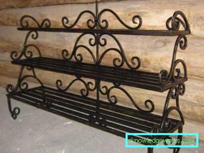 Ковани мебели за коридора (50 снимки)