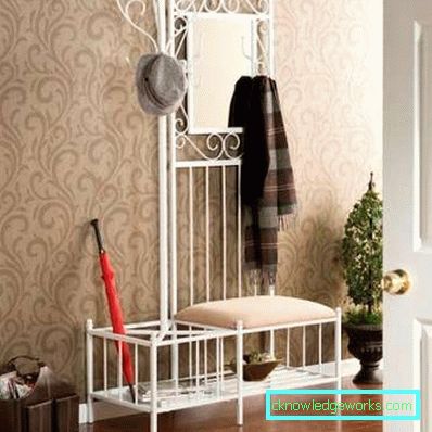 Ковани мебели за коридора (50 снимки)