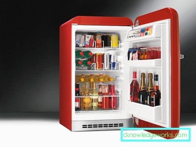 Червени хладилници Червени хладилници