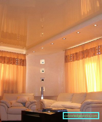 Простри тавани - 200 снимки на тавани във вътрешността на кухнята