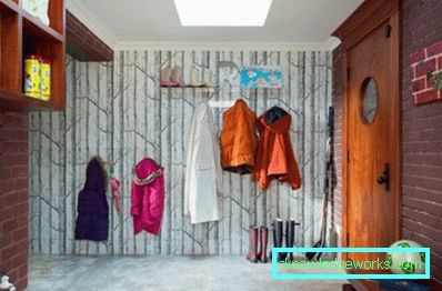 Тапети в коридора и коридора - истински снимки Тапети в коридора и коридора - истински снимки