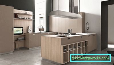 Островна качулка за кухнята Островна качулка за кухнята