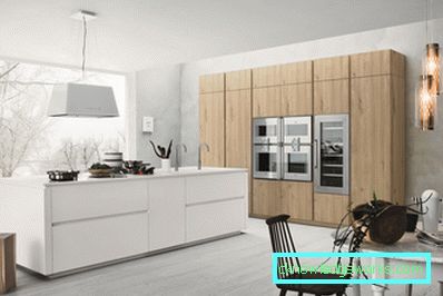 Островна качулка за кухнята Островна качулка за кухнята