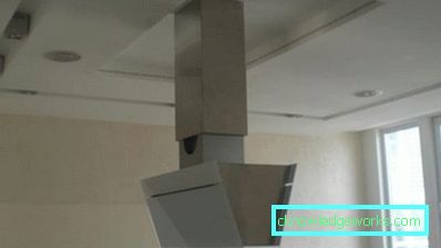 Островна качулка за кухнята Островна качулка за кухнята