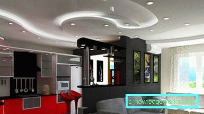 Преградата между кухнята и хола Преградата между кухнята и хола