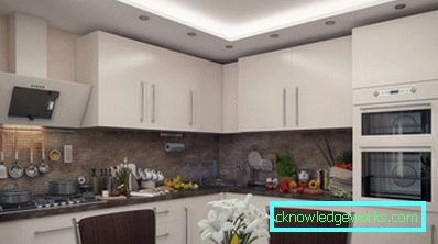 Окачен качулка в кухнята Окачен качулка в кухнята