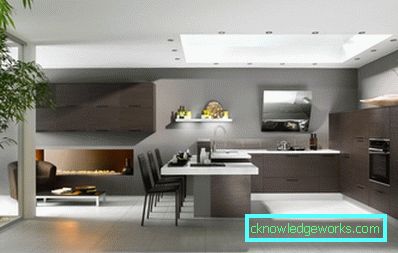 Окачен качулка в кухнята Окачен качулка в кухнята