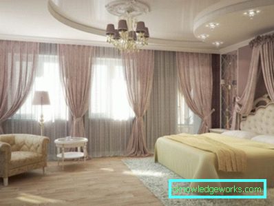 353-Таван в спалнята - 70 снимки
