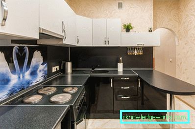 Размерът на бара в кухнята Размерът на бара в кухнята