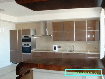 Размерът на бара в кухнята Размерът на бара в кухнята