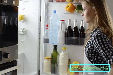 Ширина на хладилника Ширина на хладилника