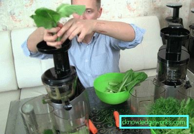 Сокоизстисквачка за моркови Сокоизстисквачка за моркови