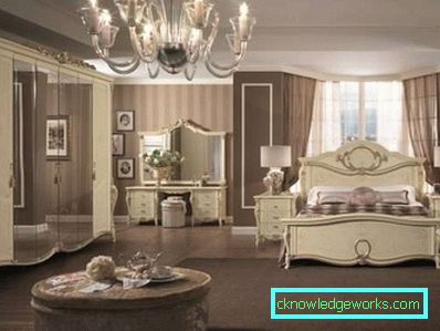 Спалня в класически стил - фото дизайн и декорация