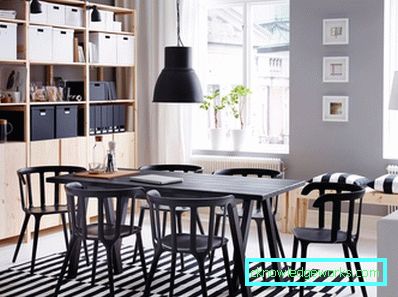 IKEA мебели за кухня: маси и столове