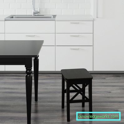 IKEA мебели за кухня: маси и столове