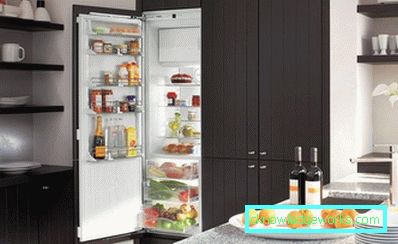 Вграден еднокамерен хладилник